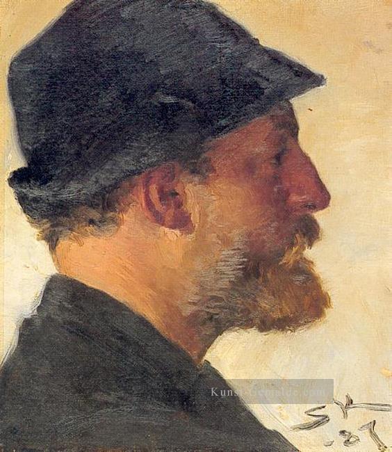 Viggo Johansen 1887 Peder Severin Kroyer Ölgemälde